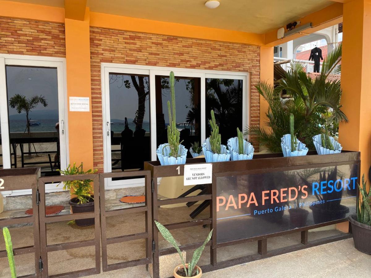 Papa Freds Beach Resort Пуерто-Галера Екстер'єр фото